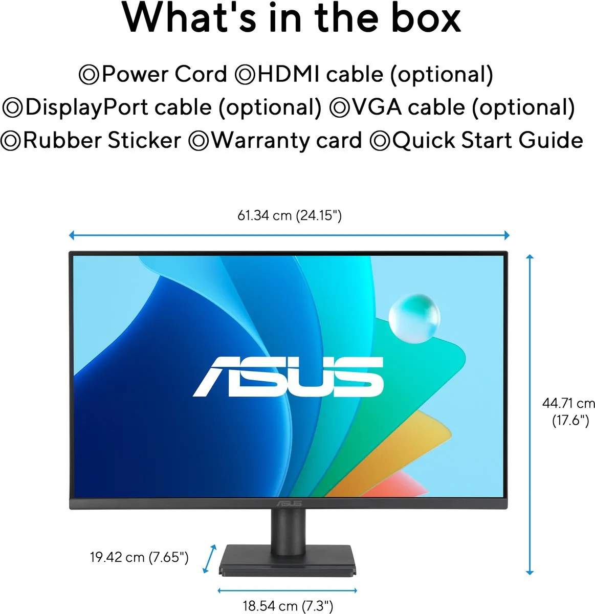 ASUS VA279QG Eye Care Gaming Monitor 27" - FHD IPS 120Hz