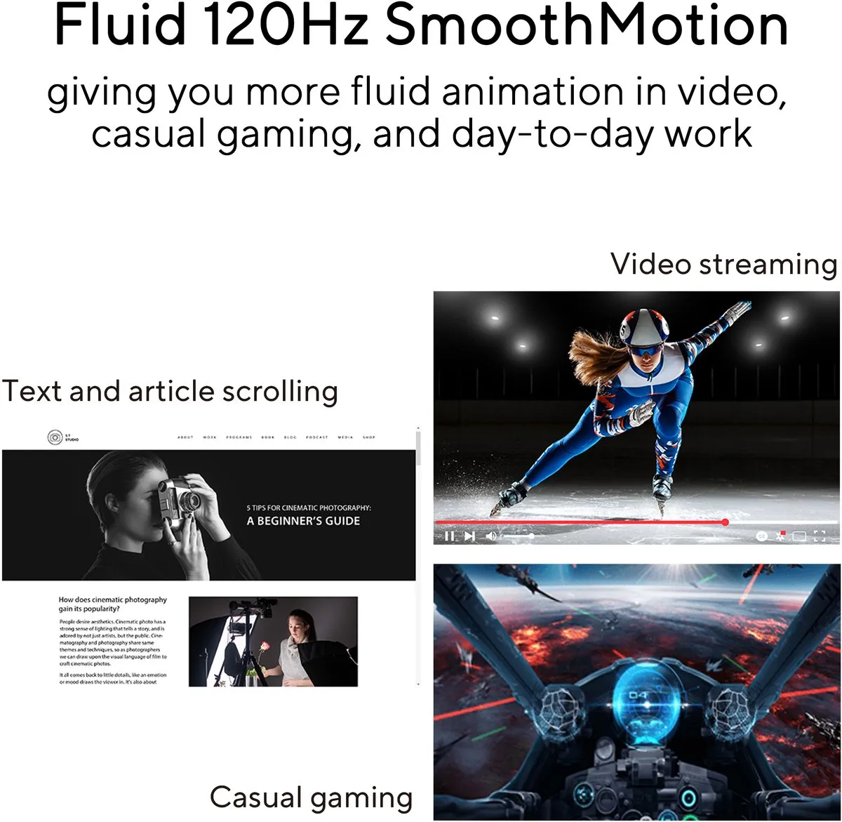 ASUS VA279QG Eye Care Gaming Monitor 27" - FHD IPS 120Hz
