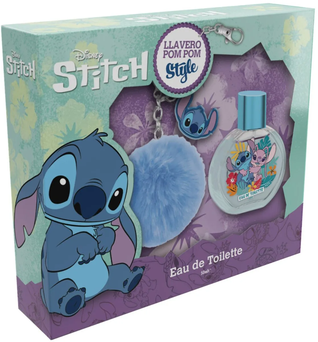 Corsair Giftset Disney Stitch Eau de Toilette 50ml & Pom-pom key ring
