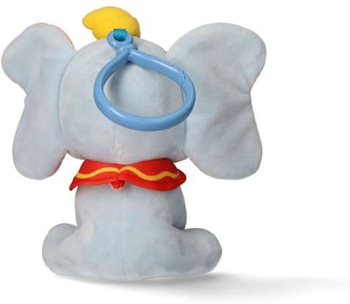 Disney Schattige Knuffel Sleutelring - 13 cm - Grijs - afbeelding 6 van 6
