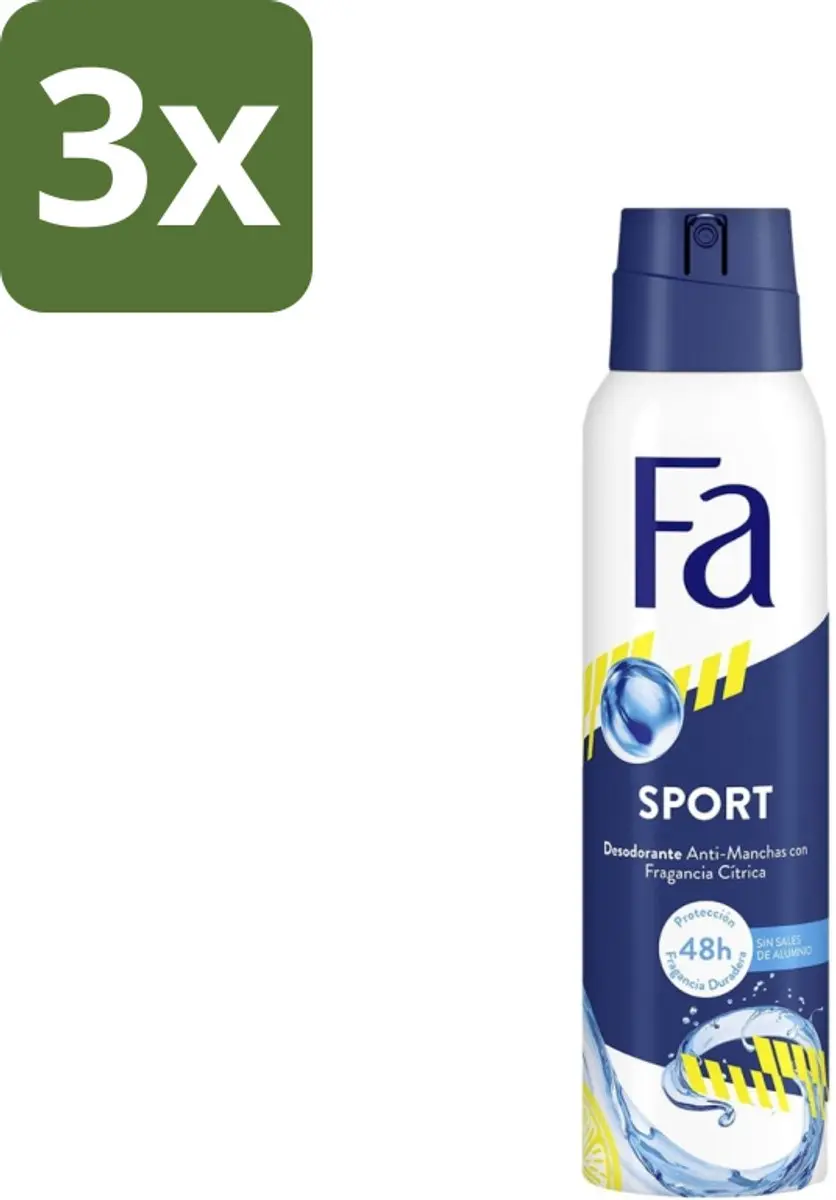 Fa Deodorant Spray Sport Citroen 450ml
