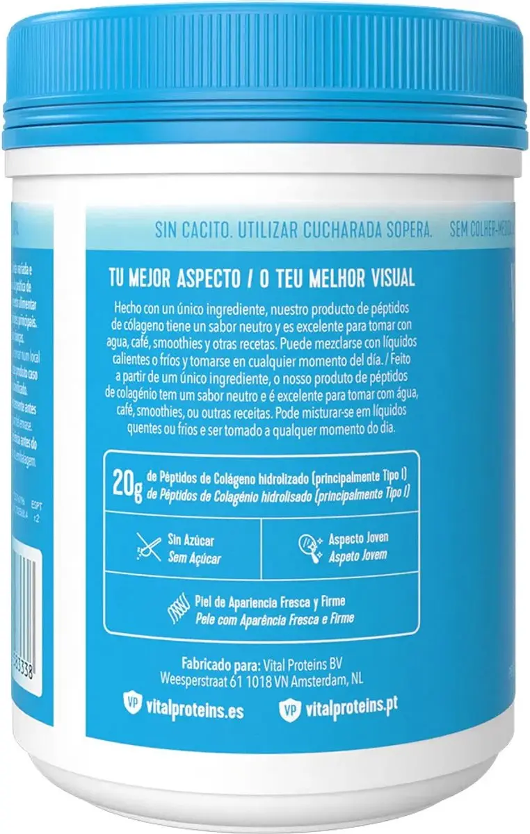 Vital Proteins Peptides Collageenpoeder 284g - afbeelding 2 van 4