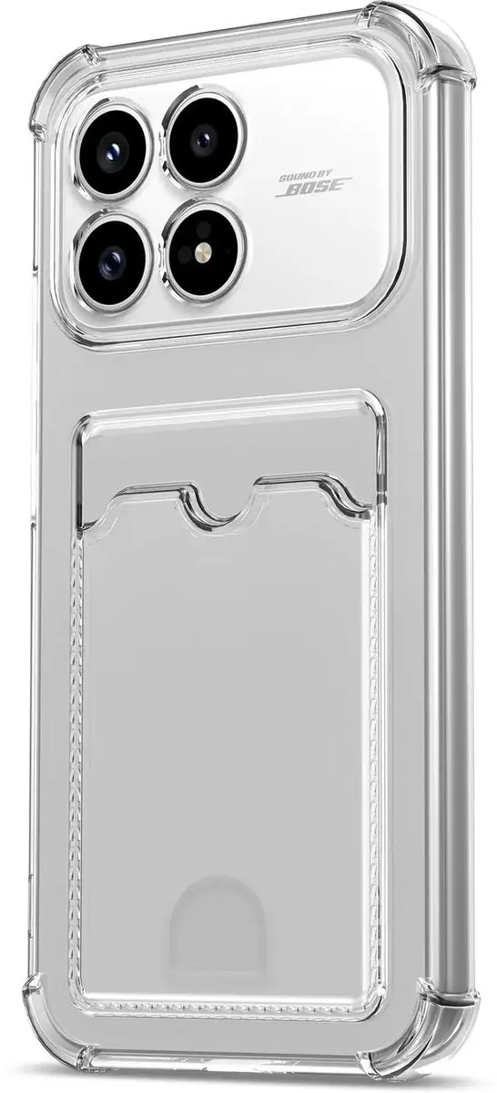 Selected Transparant Hoesje Xiaomi Poco F8 Pro - 1 Pasjeshouder