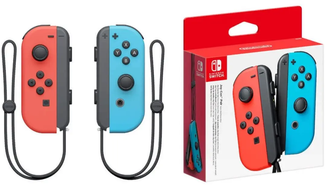 Nintendo Switch Joy-Con Paar - Neon Rood & Blauw - 10019744