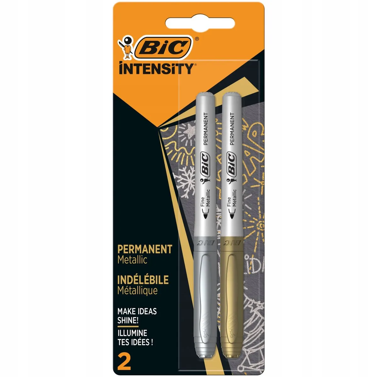 Bic Knutselset Kerst - Multicolor - 5 Stuks