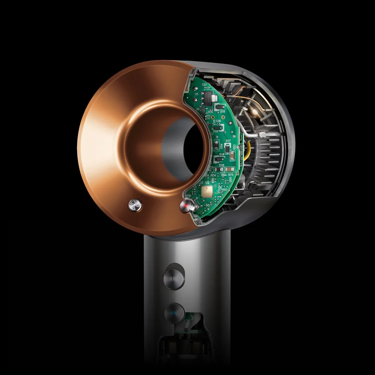Dyson Supersonic Origin Föhn - Nikkel/Koper