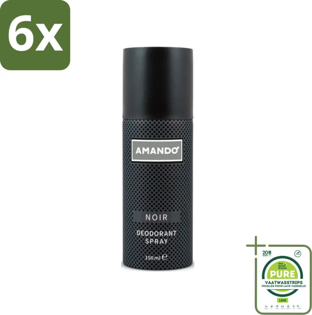 Amando Noir Deodorant Spray 150ml