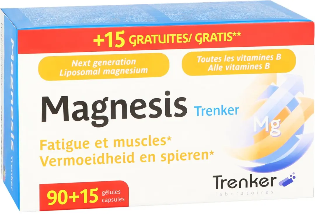 Trenker Magnesis Magnesiumpreparaat 105 Capsules