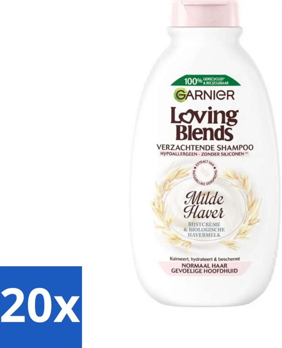 Garnier Loving Blends Milde Haver Shampoo 300ml