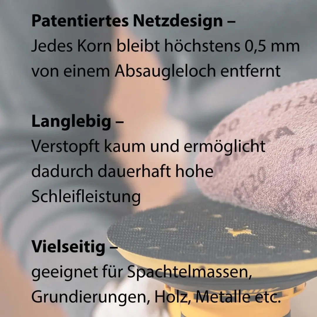 Mirka Abranet Netschuurschijven Ø125mm - 50 Stuks