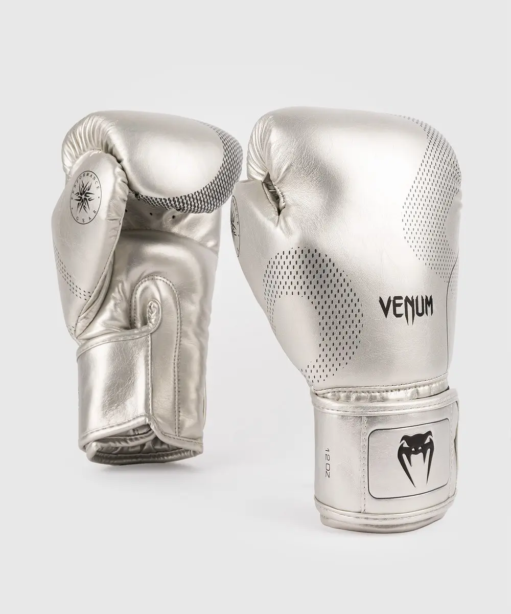 Venum Nexus Kickboks Handschoenen 16 OZ - Zilver/Zwart