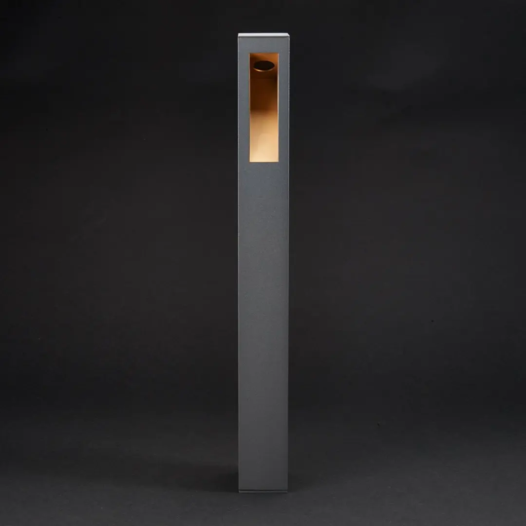 Lucande LED Buitenlamp 7W - Grafietgrijs/Mat Goud