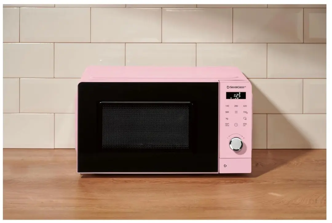 SILVERCREST Magnetron 700W Roze - 20L - Ø25,5cm - afbeelding 6 van 6