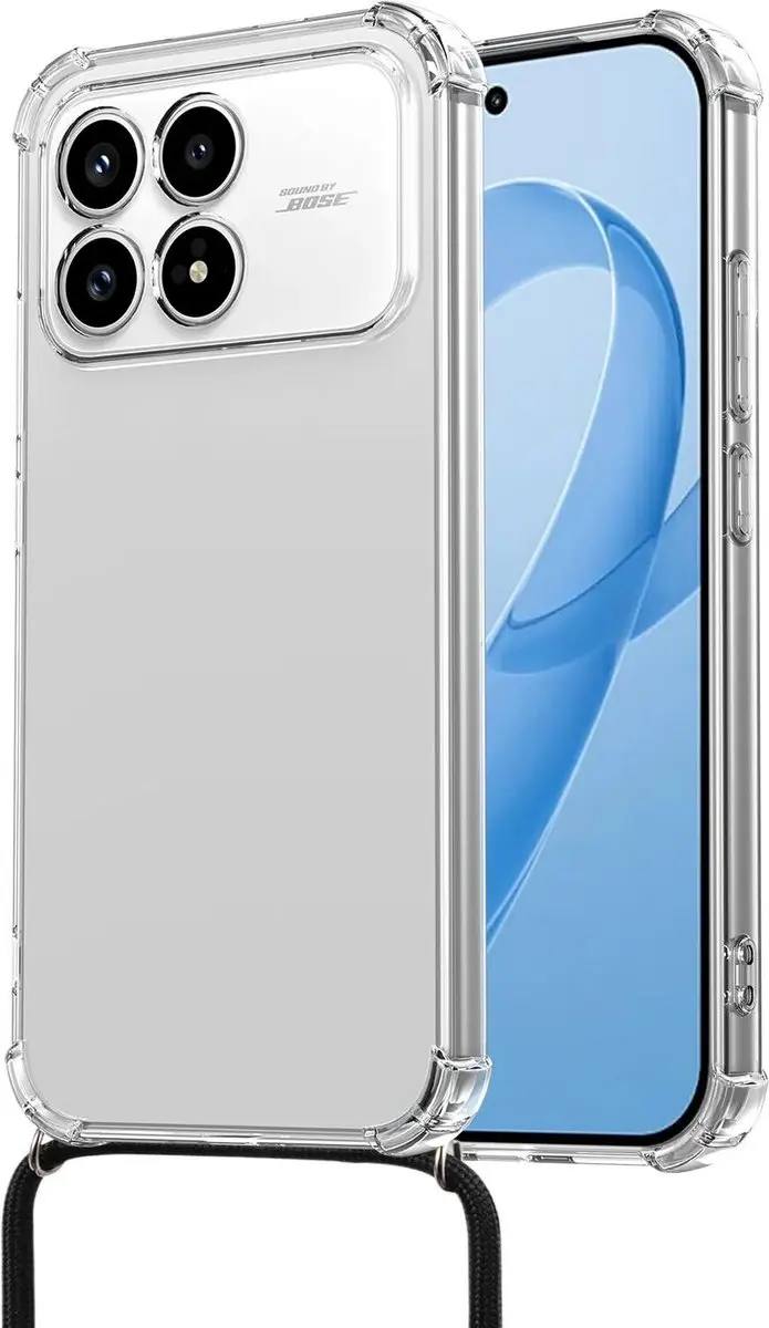 Selected Transparant Hoesje Xiaomi Poco F8 Pro - TPU Schokbestendig