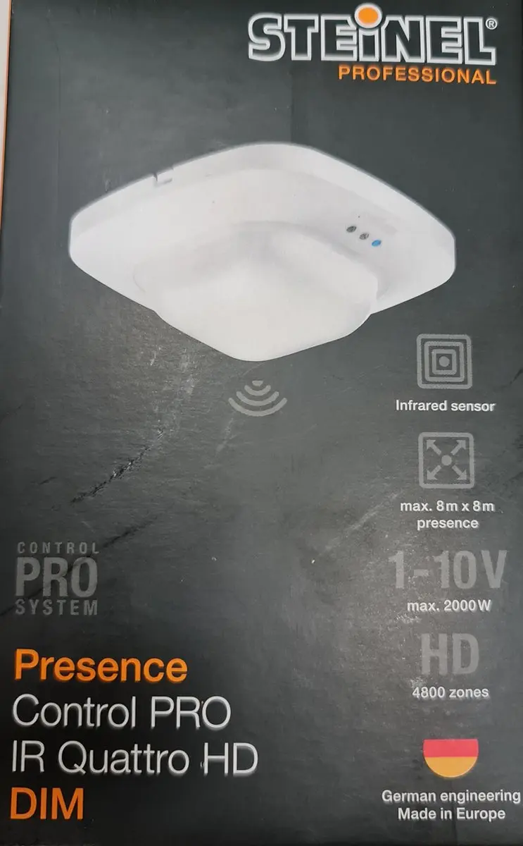 Steinel Control Pro IR Quattro HD DIM Aanwezigheidsmelder