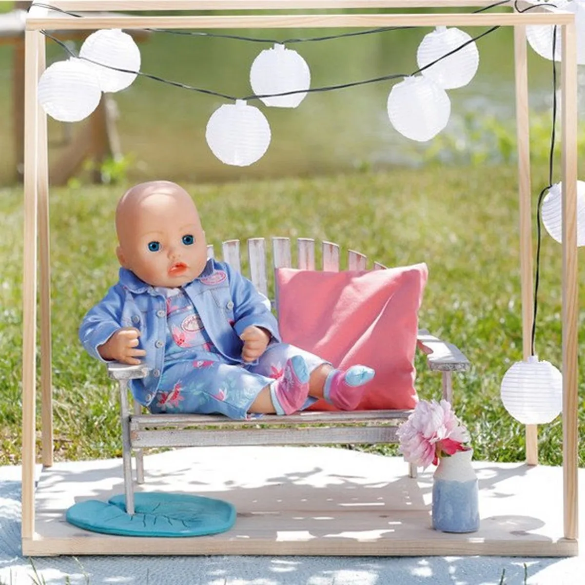 Baby Annabell Active Deluxe Jeans - Poppenkleding 43 cm