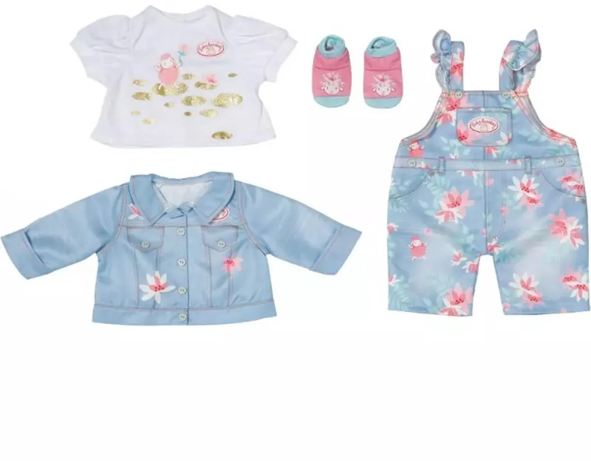 Baby Annabell Active Deluxe Jeans - Poppenkleding 43 cm