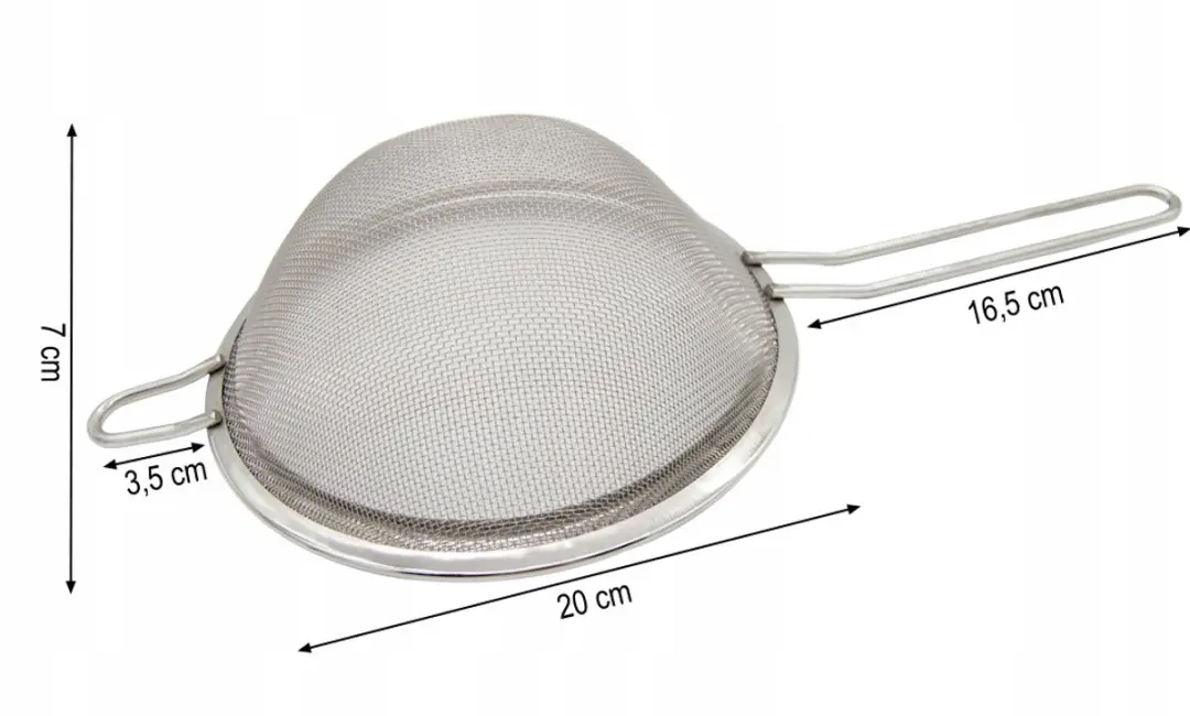 Meyerhoff RVS Keukenzeef 20cm - Zilver