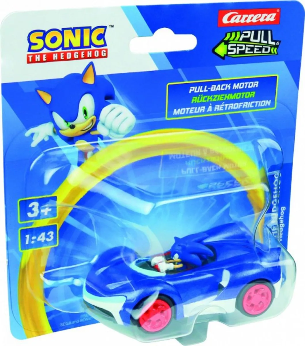 Carrera Sonic Racing Auto - Zwart 15816325