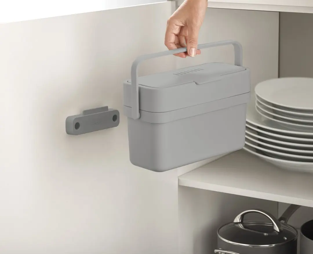 Joseph Joseph Duo Opal Composteer Emmertje 4L - Grijs