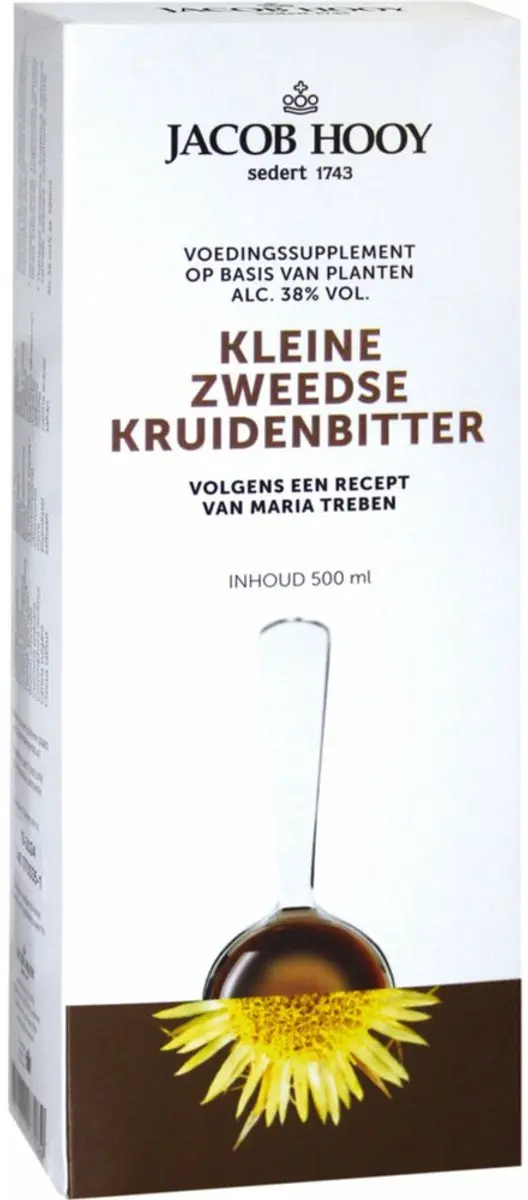 Jacob Hooy Zweedse Kruidenbitter 3x500ml
