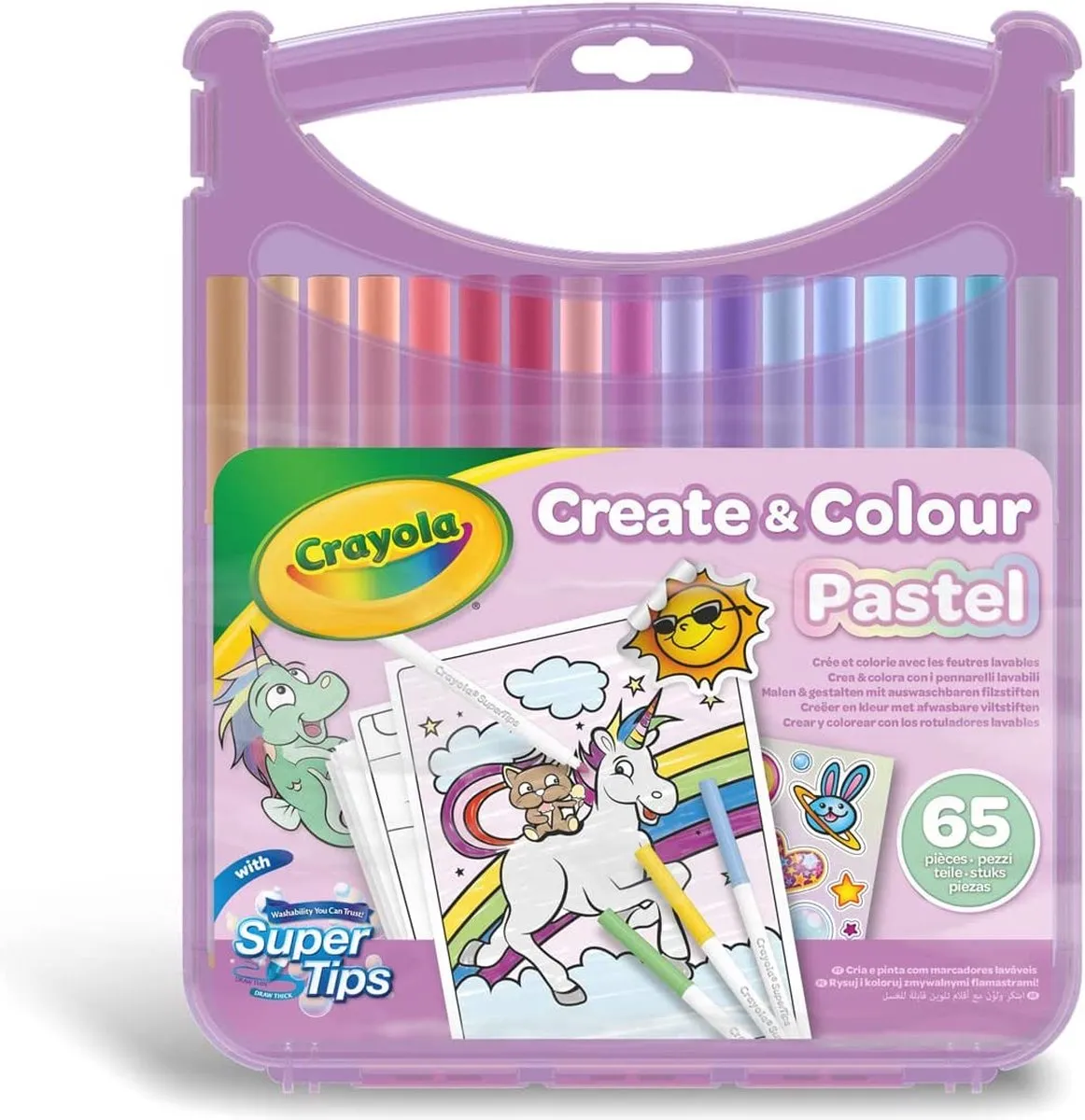 Crayola SuperTips Afwasbare Stiften
