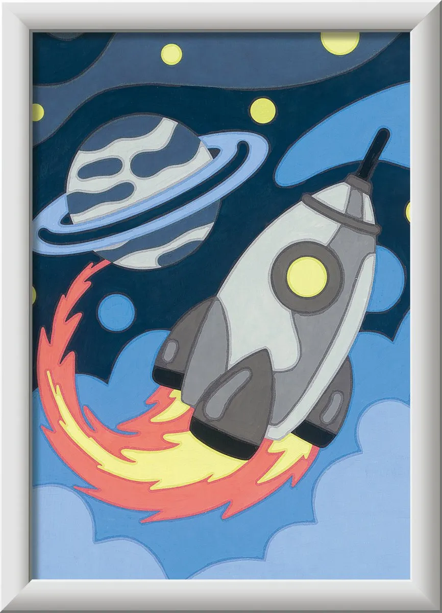 Ravensburger CreArt Space Explorer Schilderen op nummer - Multicolor