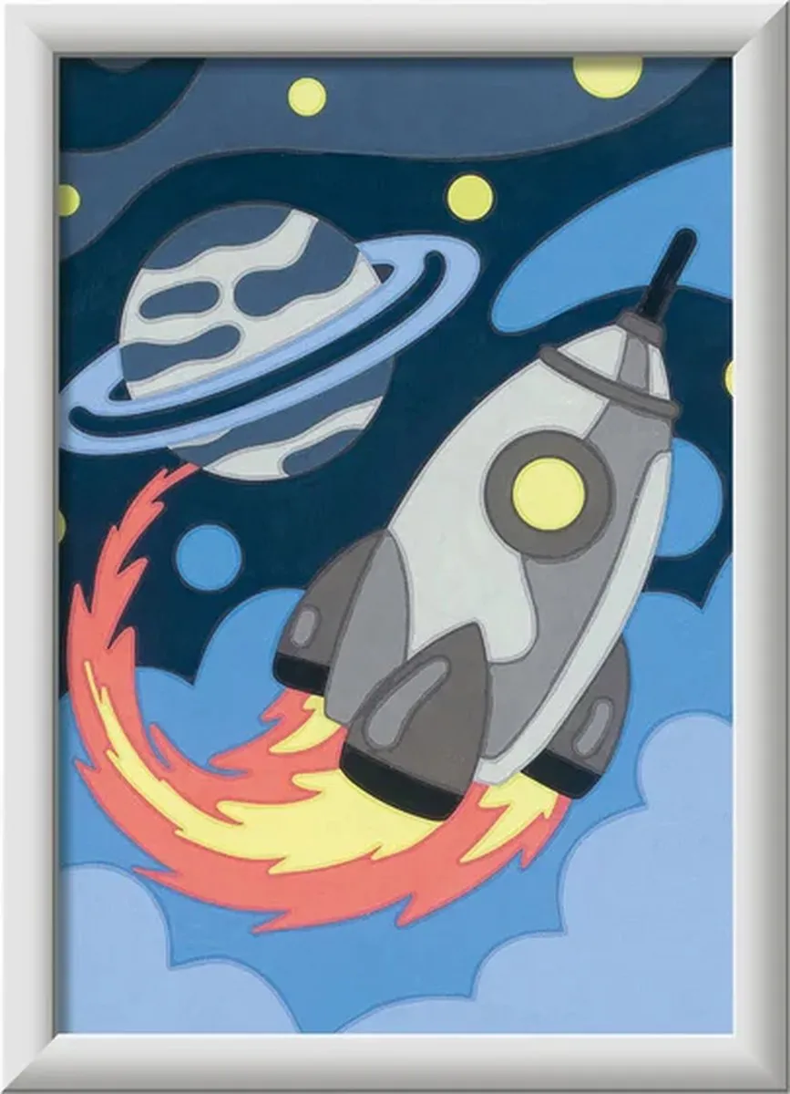 Ravensburger CreArt Space Explorer Schilderen op nummer - Multicolor