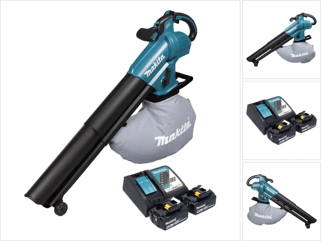 Makita DUB 187 RT2 Bladblazer/Zuiger 18V