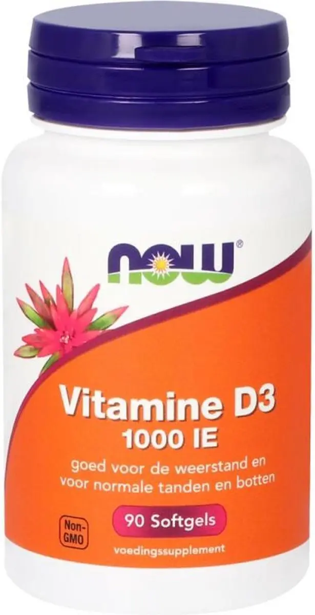 Now Foods Vitamine D3 1000 IE