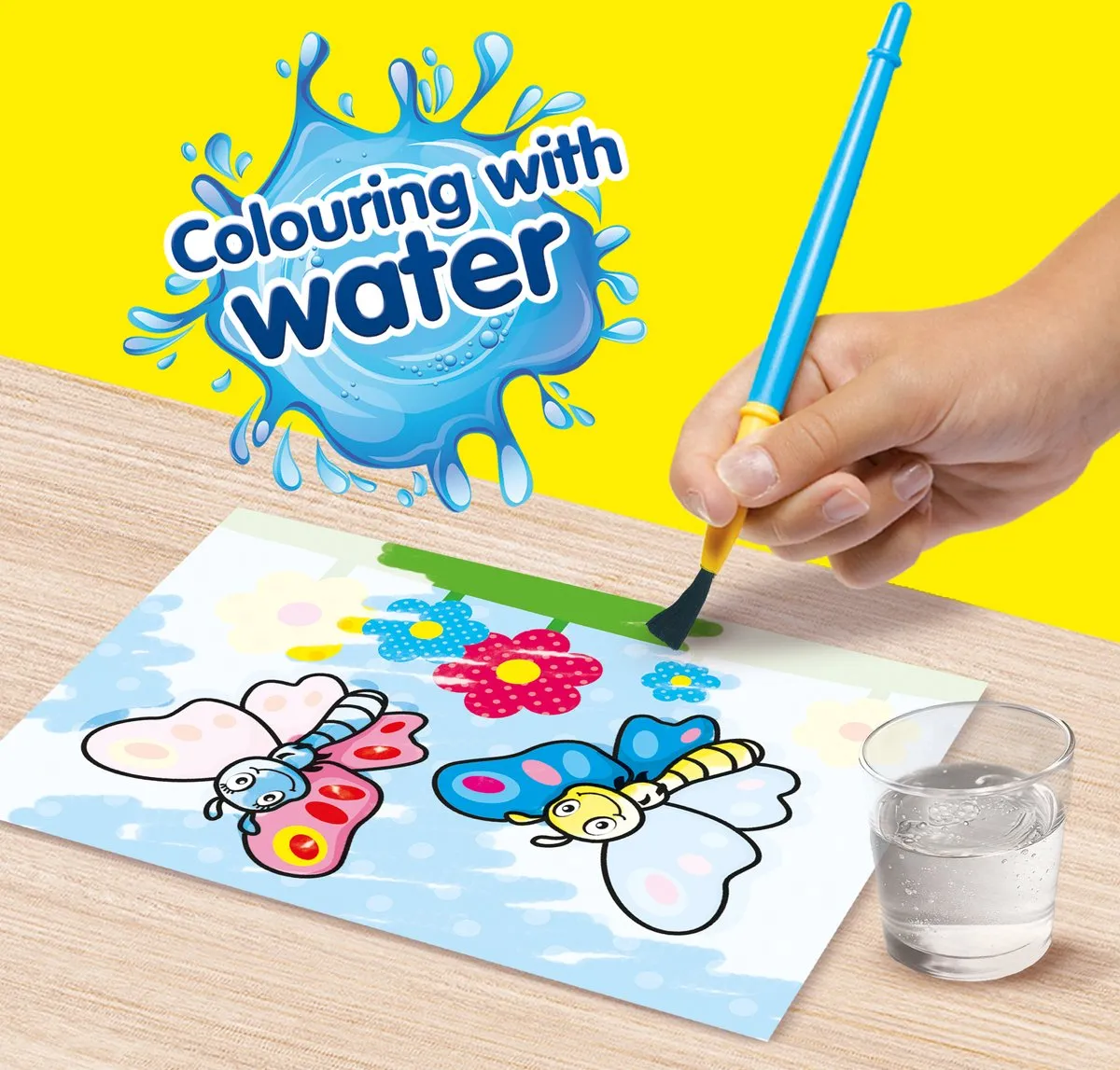 SES Creative My First Kleuren met Water Boerderijdieren - 5 Stuks
