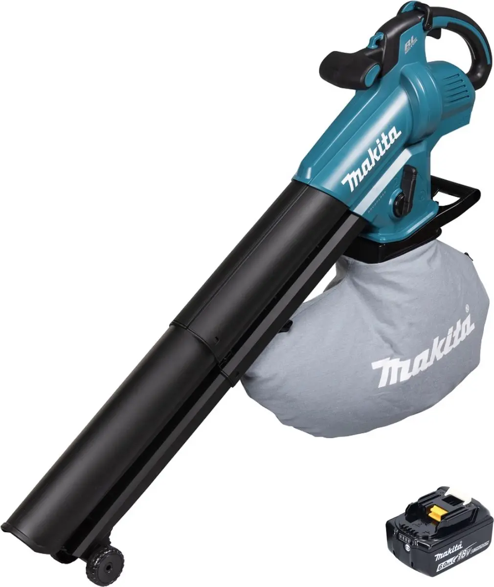 Makita DUB 187 G Bladblazer/zuiger 18V - 25L - 1x 6,0Ah - afbeelding 5 van 5