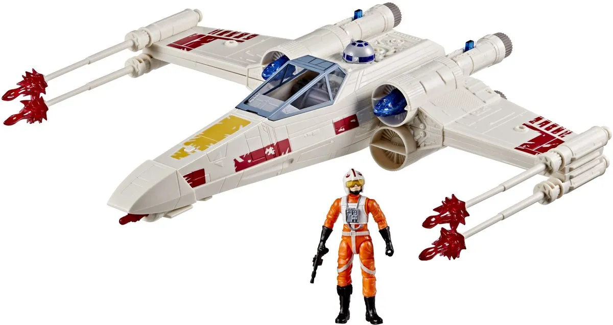 Hasbro Star Wars speelgoed X-Wing ruimteschip voor kinderen.