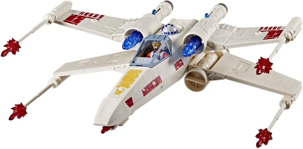 Hasbro Star Wars speelgoed X-Wing ruimteschip voor kinderen.