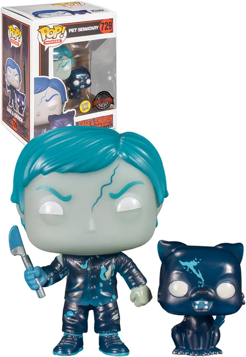Funko Pop! Pet Sematary Cage Church #729 Special Edition GITD - afbeelding 3 van 3