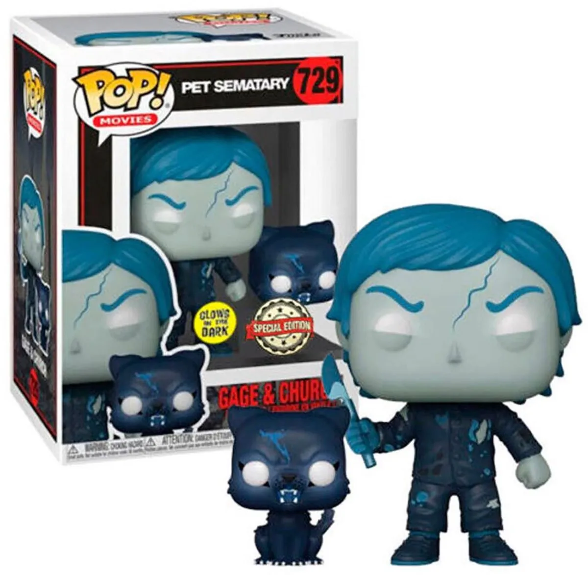 Funko Pop! Pet Sematary Cage Church #729 Special Edition GITD