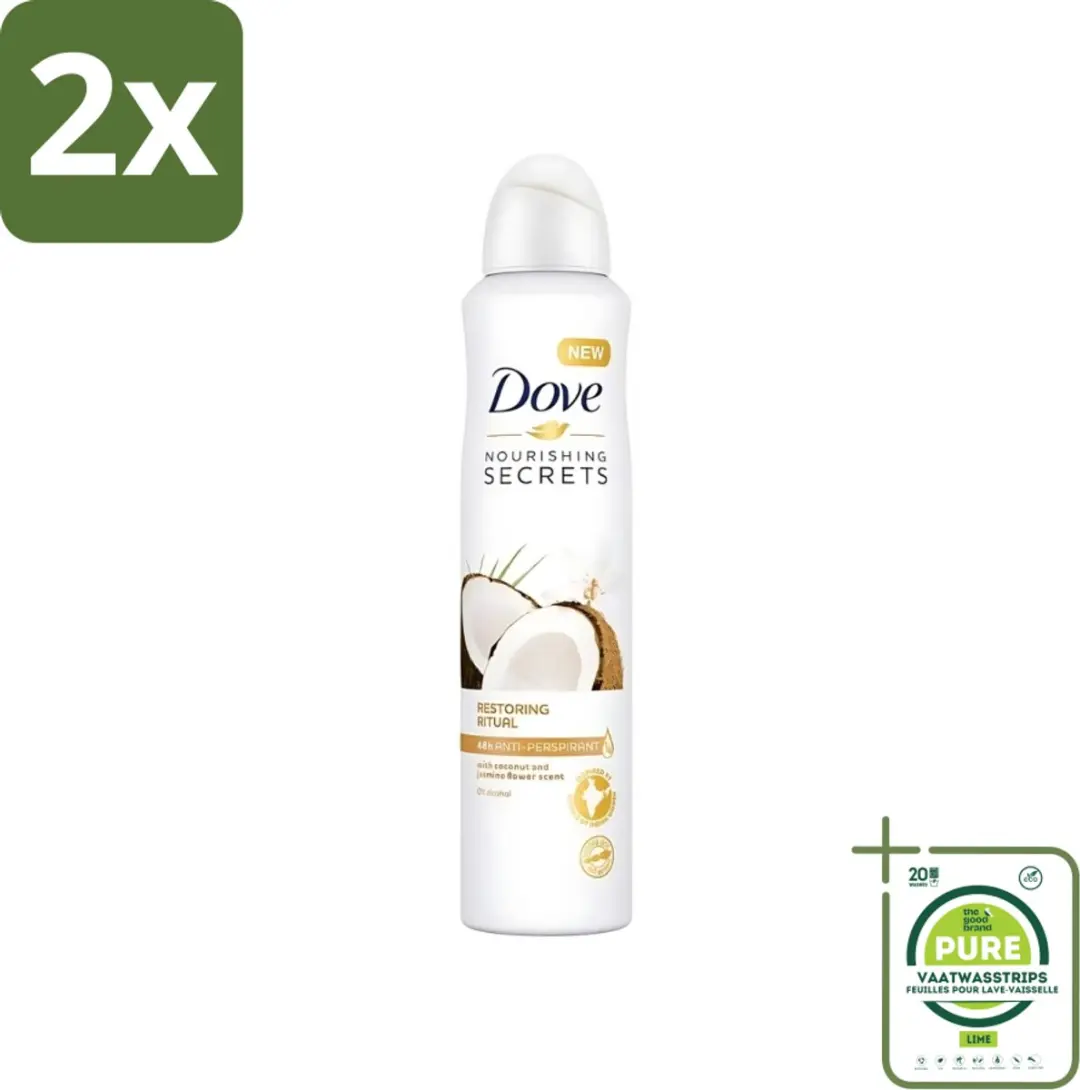 Dove Deodorant Spray Coconut & Jasmine Flower 500ml