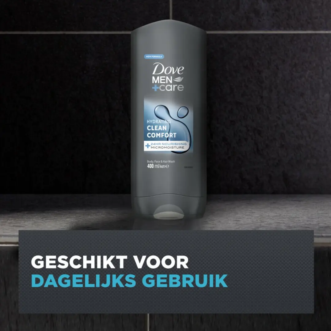 Dove Men+ Care Douchegel Clean Comfort 400ml - 2000ml (5x4)
