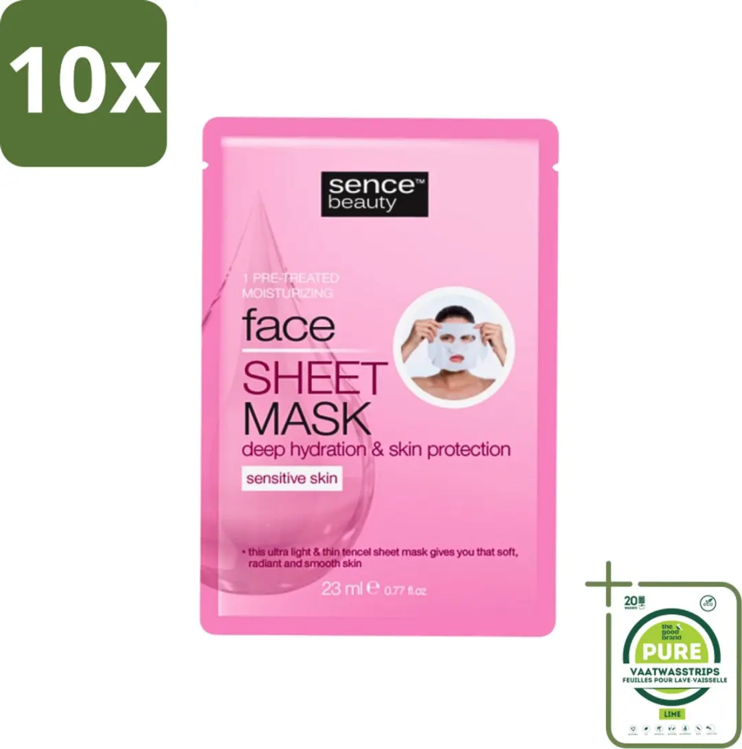 Sence Tencel Gezichtsmaskers