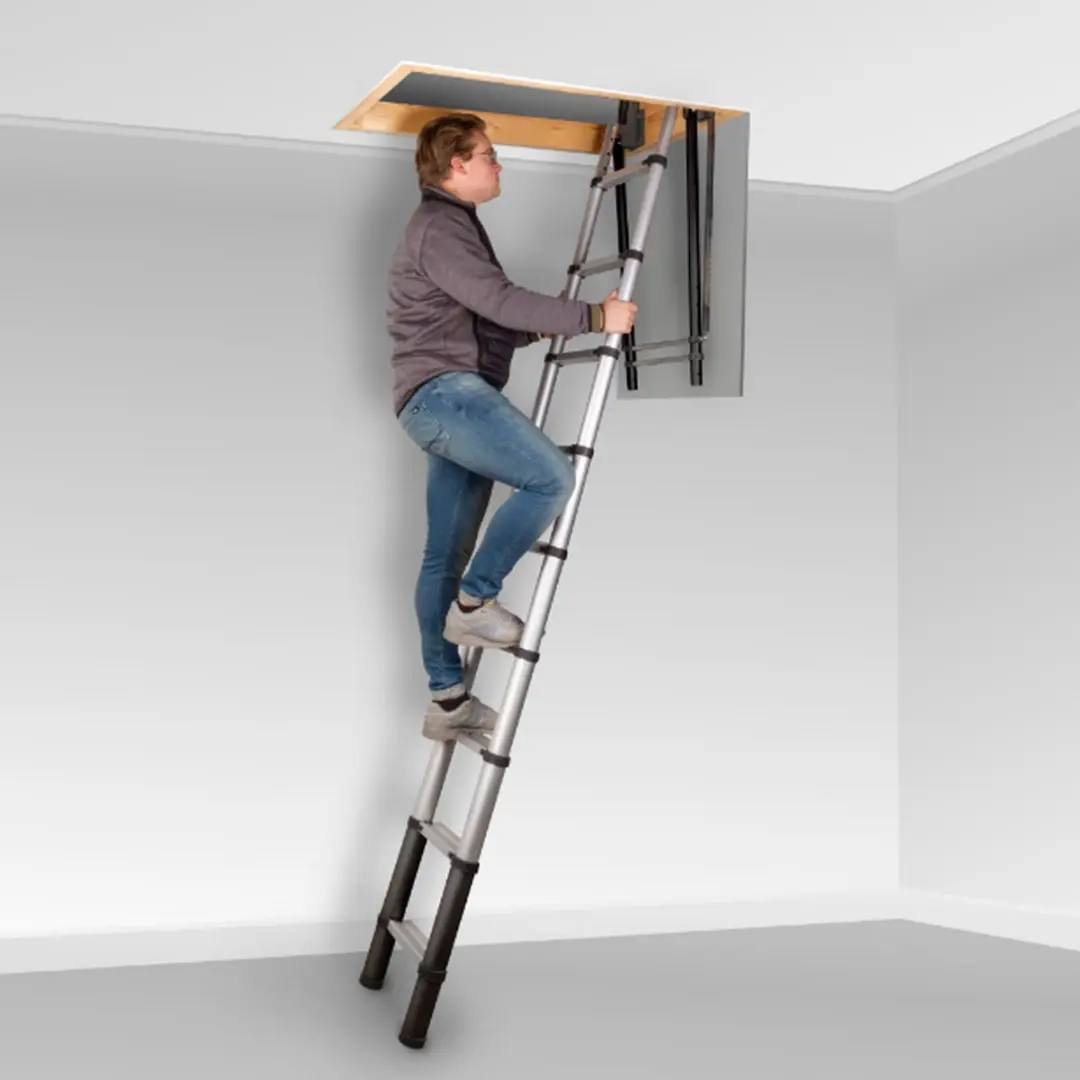 Batavia Telescopische Zoldertrap 2.30-2.70m - 9 Treden - 150kg - afbeelding 6 van 6