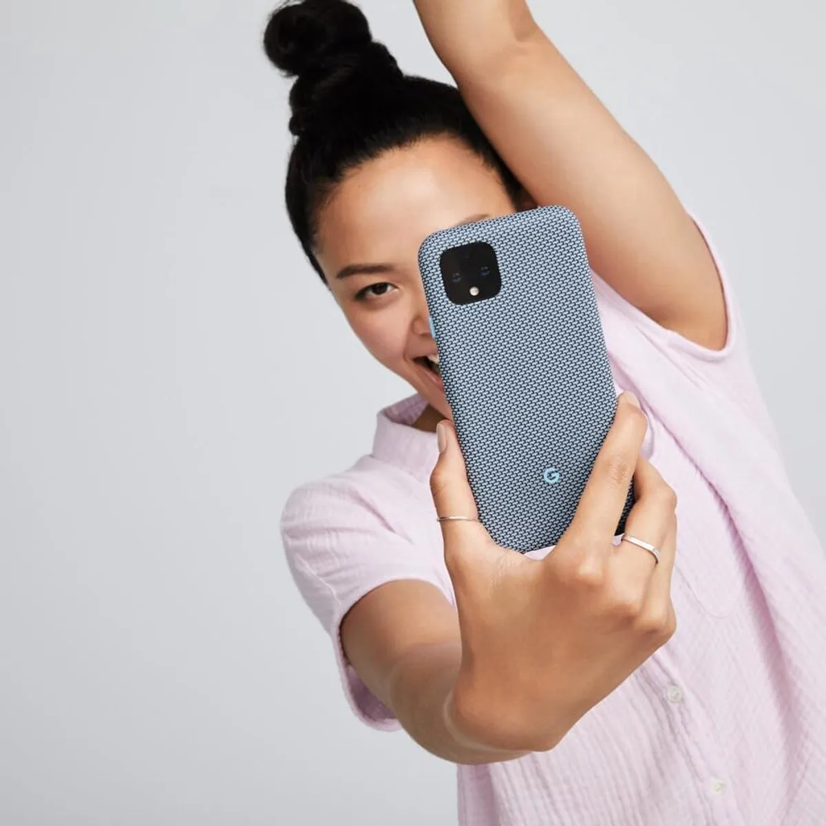 Google Pixel 4 Hoes - Blauw