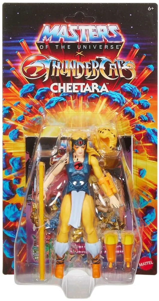 Mattel Masters of the Universe x ThunderCats Cheetara - Actiefiguur 14cm - Multi