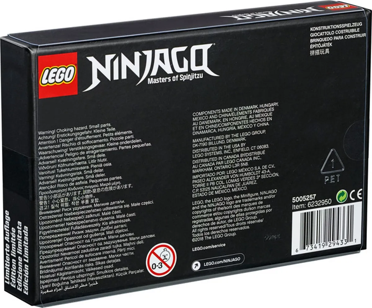 LEGO Ninjago Minifiguren 5005257 - 4 Stuks - Meerkleurig