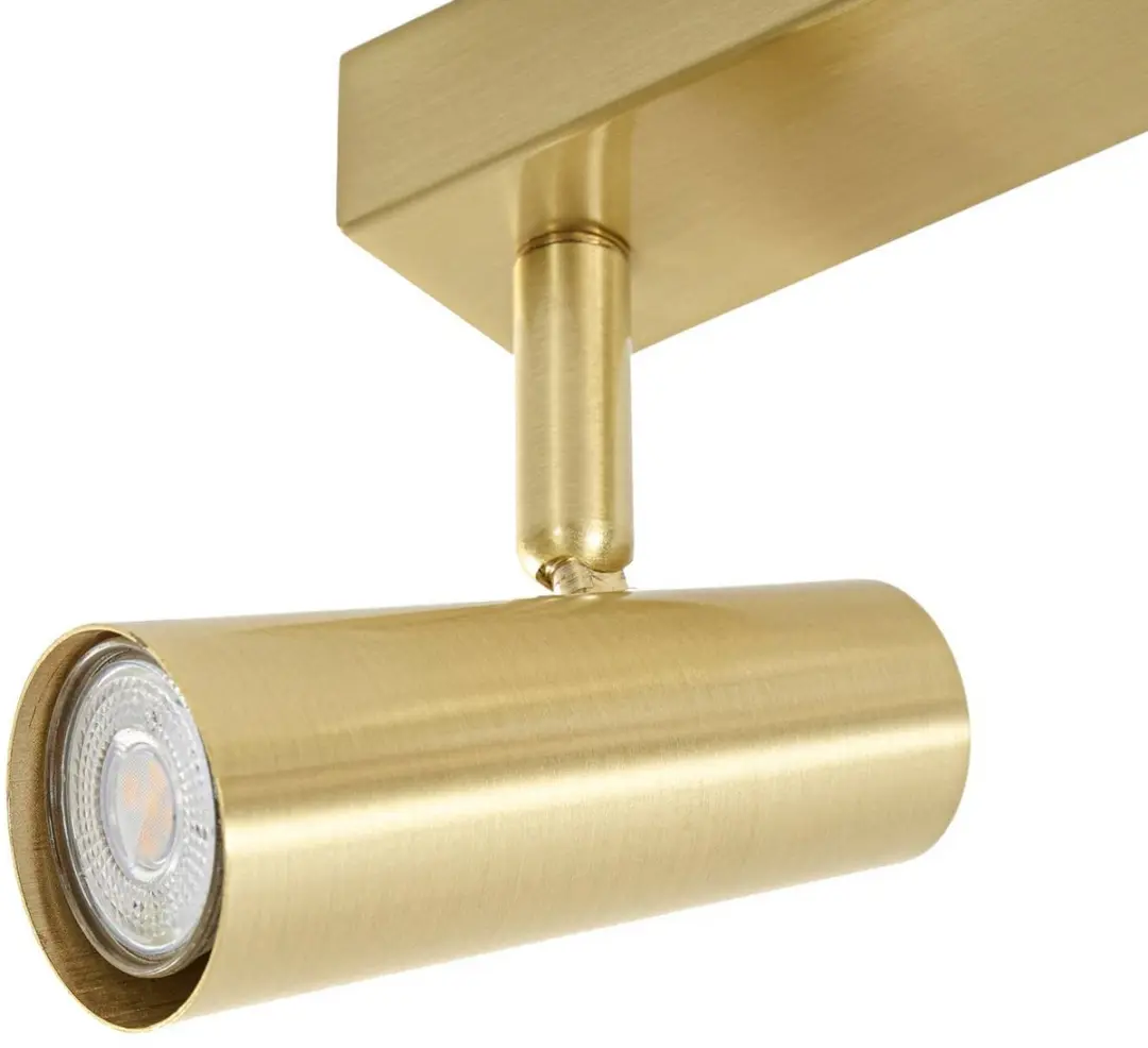 Lindby Buitenspot 4-licht Metaal GU10 - 10W - Messing