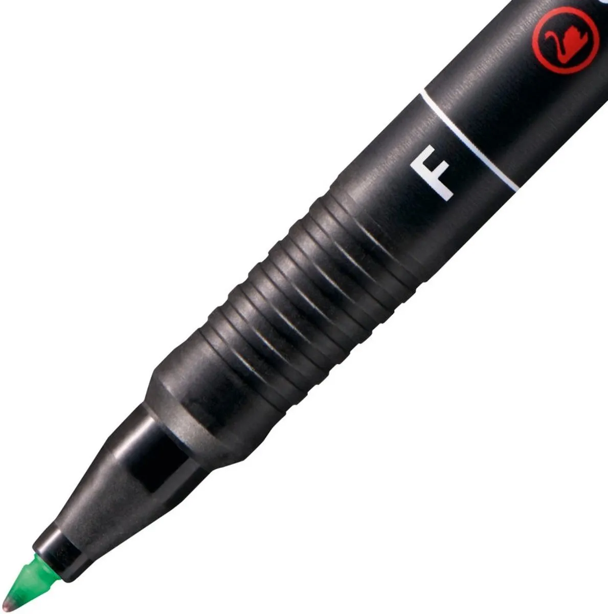 STABILO OHpen Permanent Viltstift 0.7mm - Groen - 10 Stuks