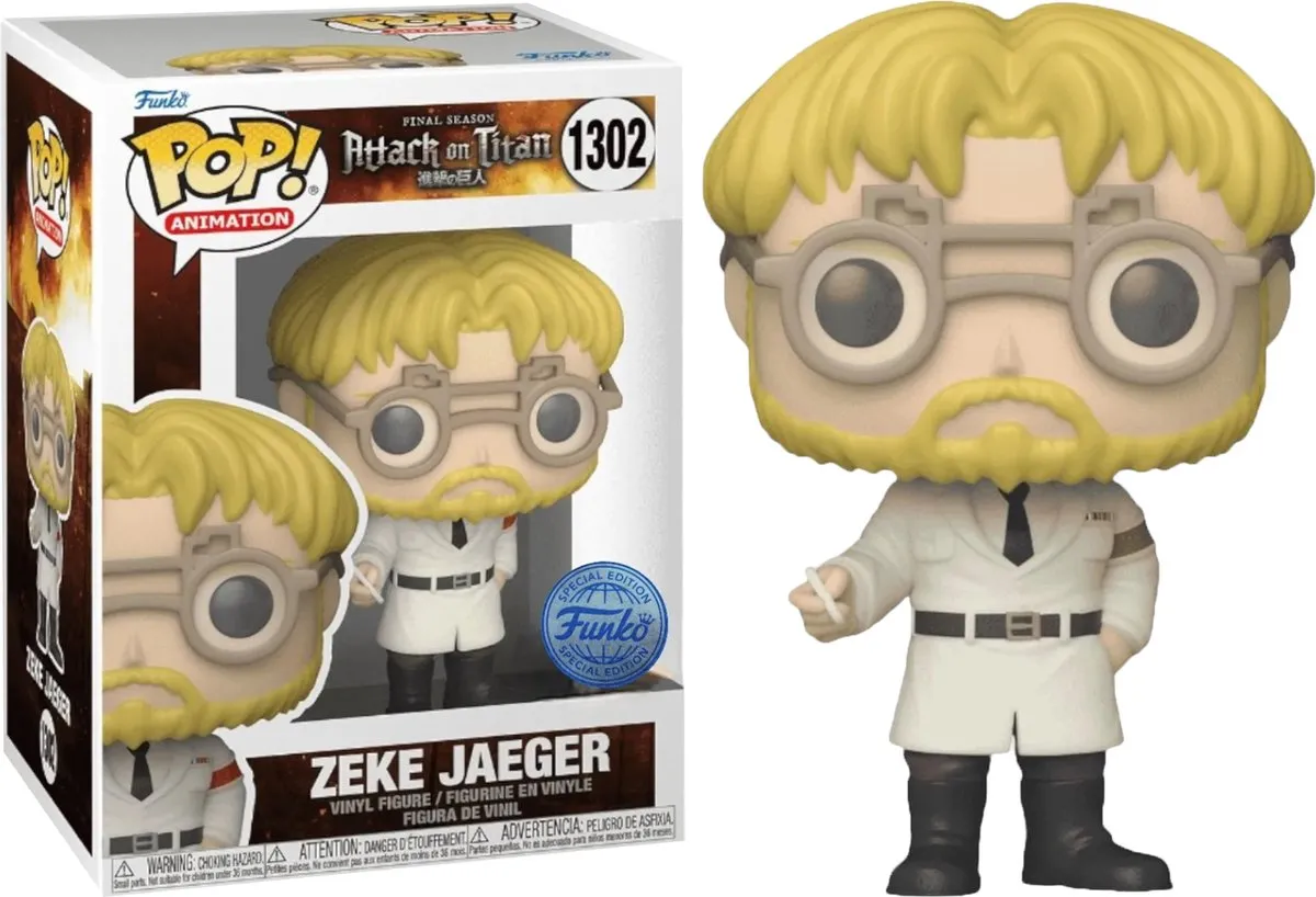 Funko Pop! Attack on Titan Zeke Jaeger 66465