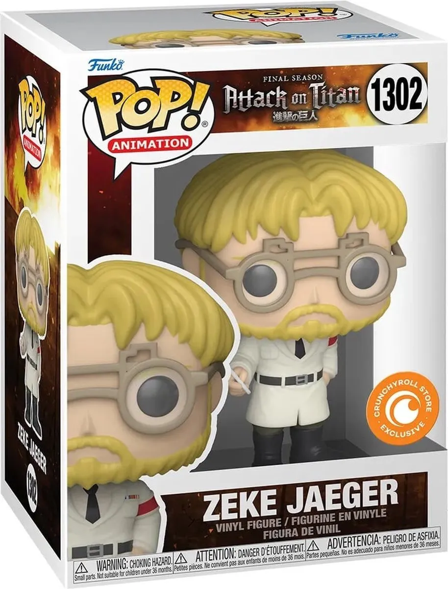 Funko Pop! Attack on Titan Zeke Jaeger 66465 - Veelkleurig
