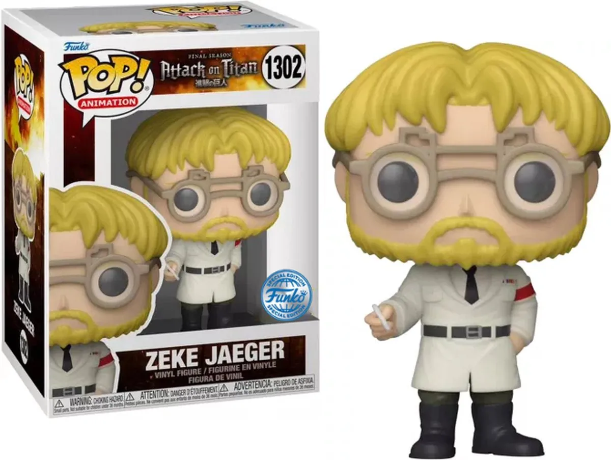 Funko Pop! Attack on Titan Zeke Jaeger 66465 - Veelkleurig