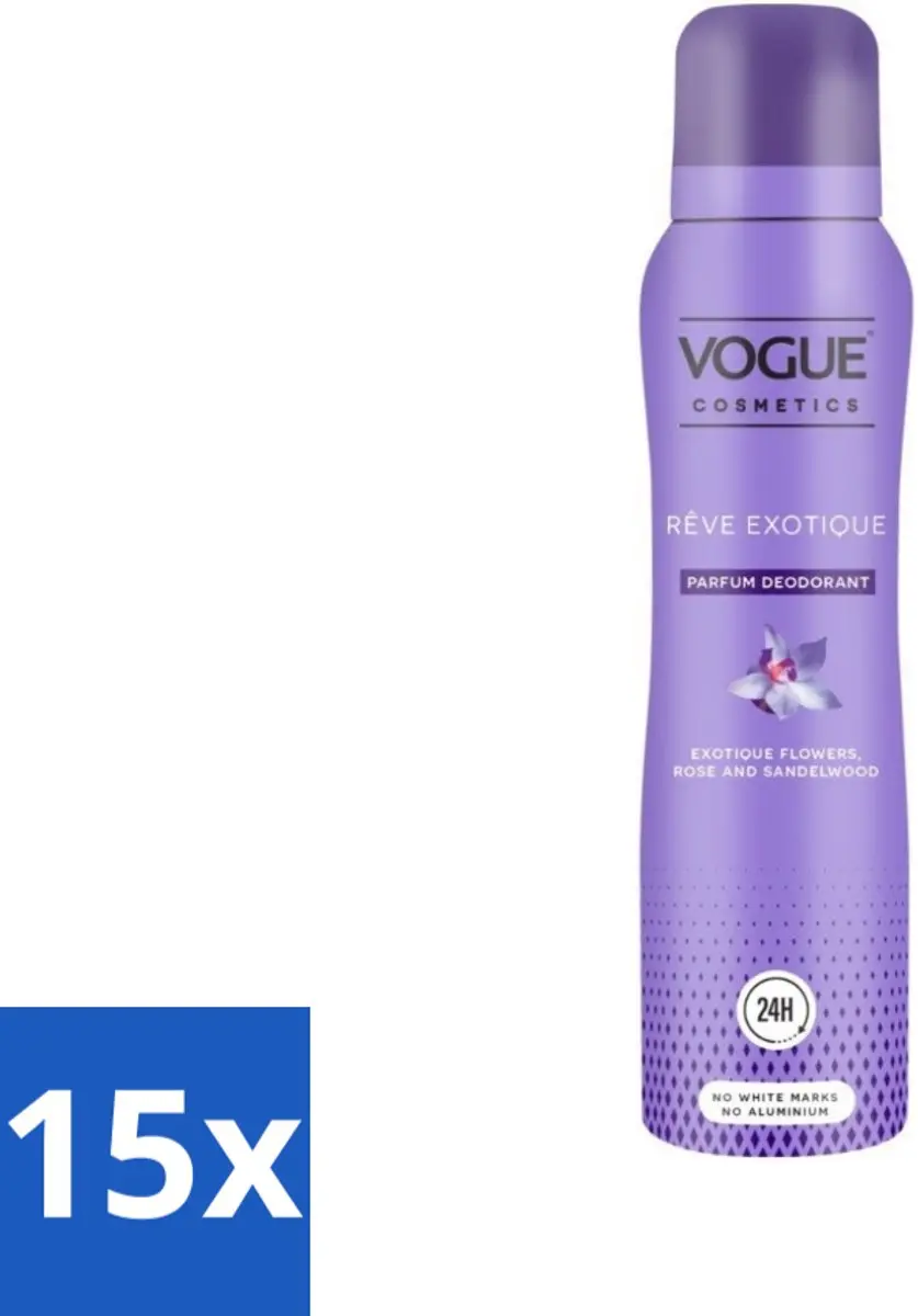 Vogue Reve Exotique Deodorant 150ml