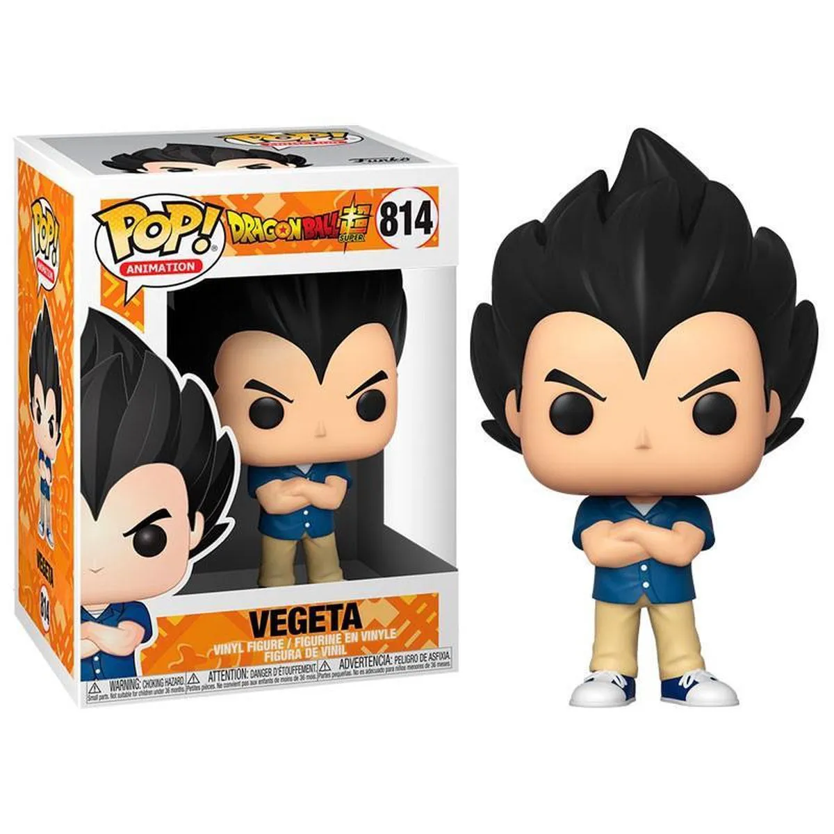 Funko Pop Animation Dragon Ball Super Vegeta #814 - Multi - afbeelding 6 van 6